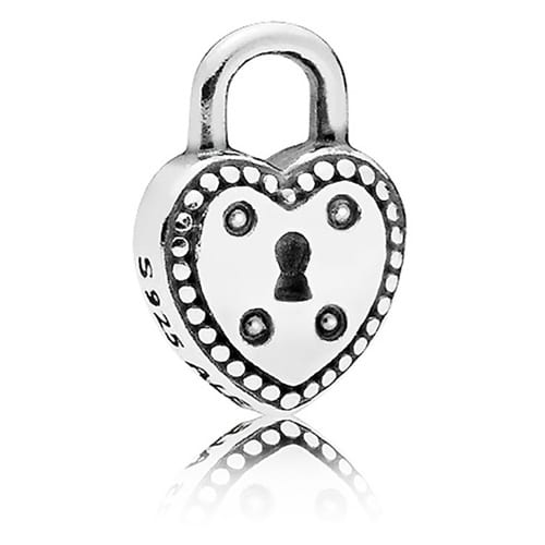 Love Lock Locket Charm