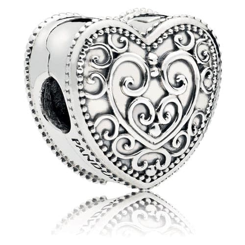 Pandora Enchanted Heart Clip Charm 797024 — foto 1 de 1