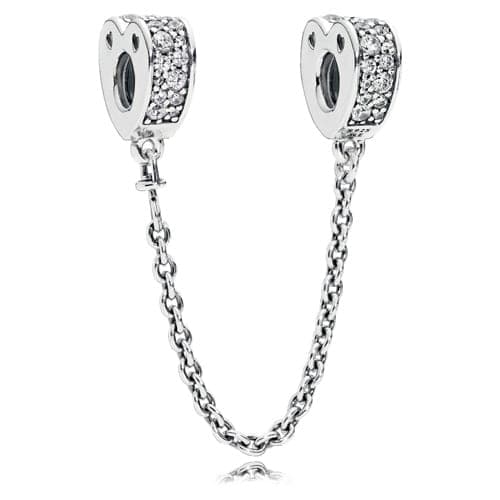 Pandora Sparkling Arcs of Love Safety Chain 797138CZ 797138C — Foto 1 von 1