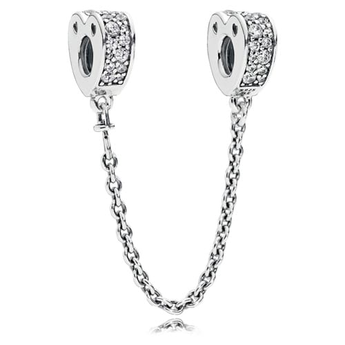 Sparkling Arcs of Love Safety Chain