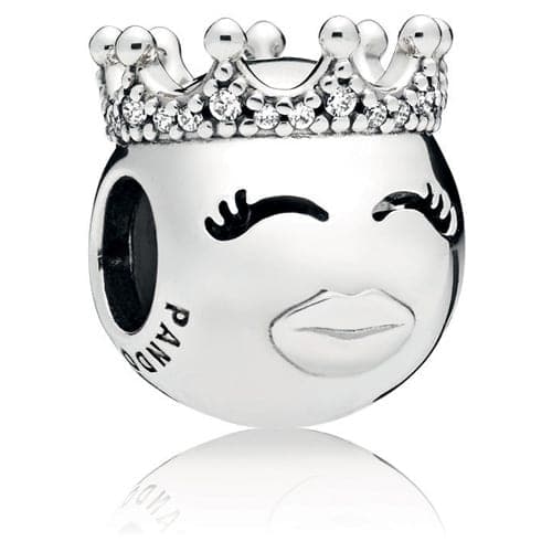 Pandora Princess Emoji charm 797143CZ 797143C — Foto 1 von 1