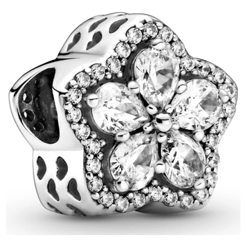 Sparkling Snowflake Pavé Charm
