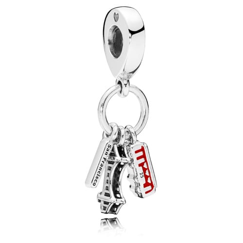 San Francisco Hightlights Pendant Charm