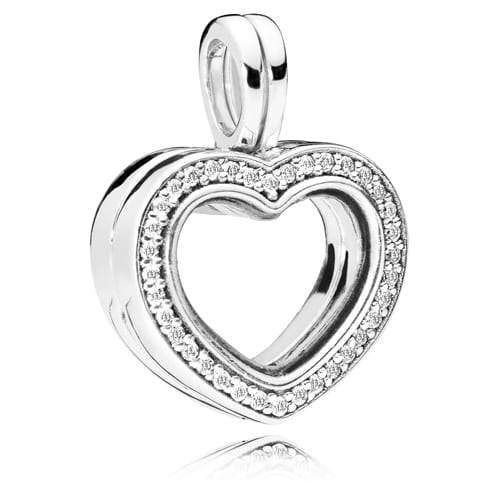 Heart Floating Locket Dangle