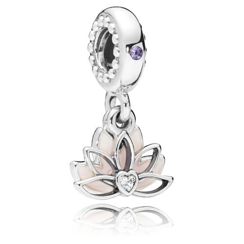 Serene Lotus Flower Dangle