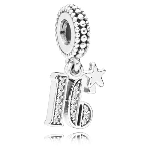 Pandora 16 Years of Love Dangle 797261C 797261CZ — Foto 1 von 2