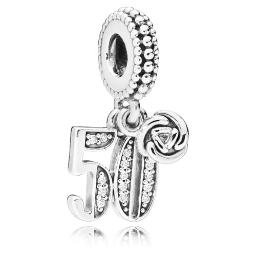 50 Years of Love Pendant Charm