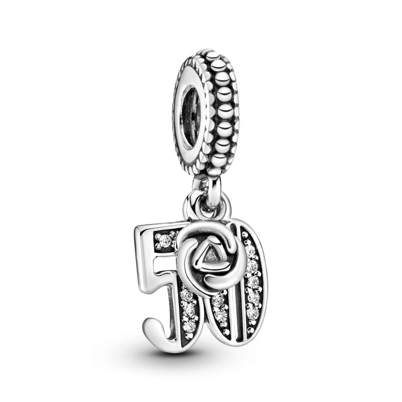 50 Years of Love Pendant Charm