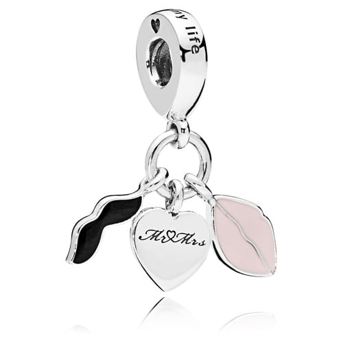 Love Couple Pendant Charm