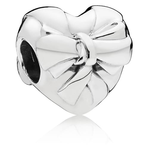 Brilliant Heart Bow Charm