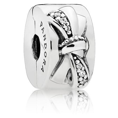 Shiny Bow Clip