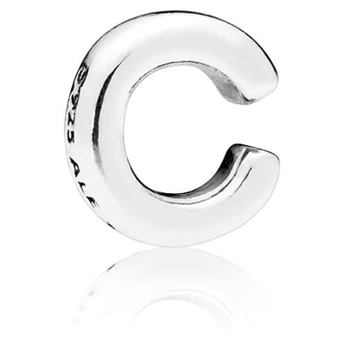 Letter C Locket Charm