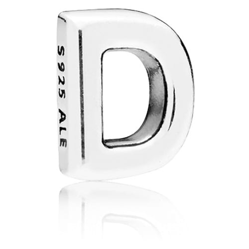 Letter D Locket Charm