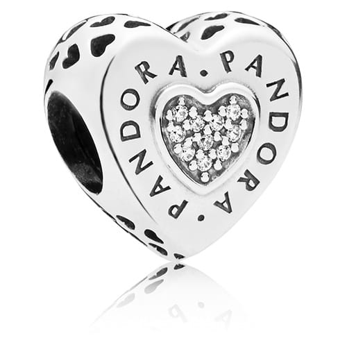 Pandora Signature Heart Charm