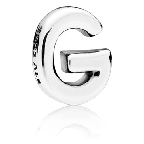 Letter G Locket Charm