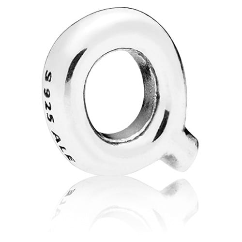Letter Q Locket Charm
