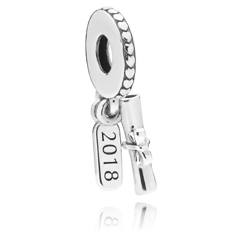 2018 Graduation Scroll Dangle
