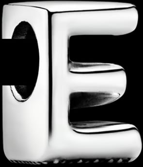Letter E Alphabet Charm