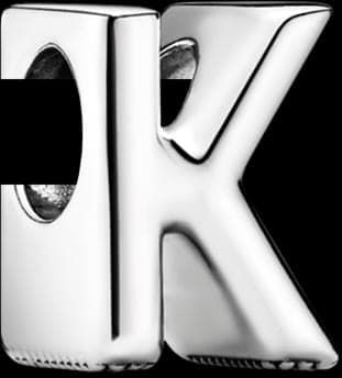 Pandora Letter K Alphabet Charm 797465 — Foto 1 von 1