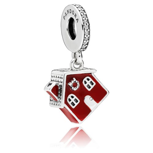 Cosy Christmas House Pendant Charm