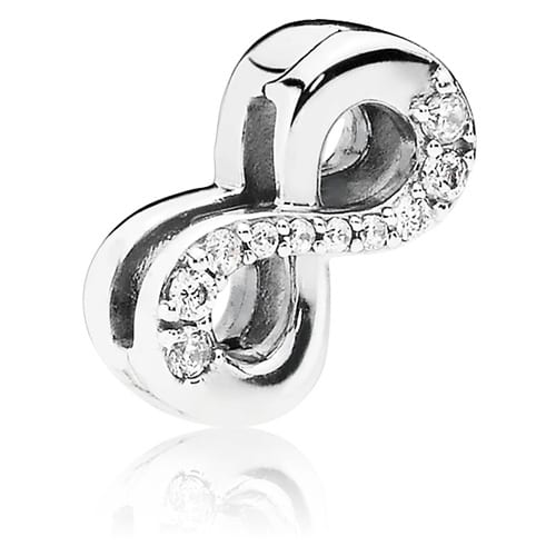 Sparkling Infinity Clip Charm