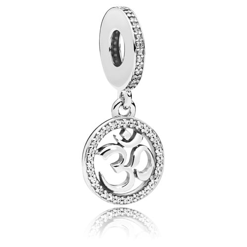 Om Symbol Dangle Charm
