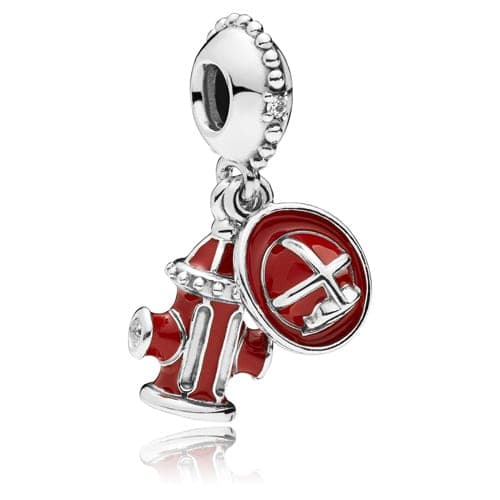Pandora Firefighter Essentials Dangle Charm 797632ENMX 797632E — photo 1 of 1