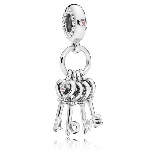 Keys of Love Dangle Charm