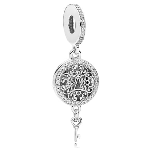 Regal Love Key Dangle Charm