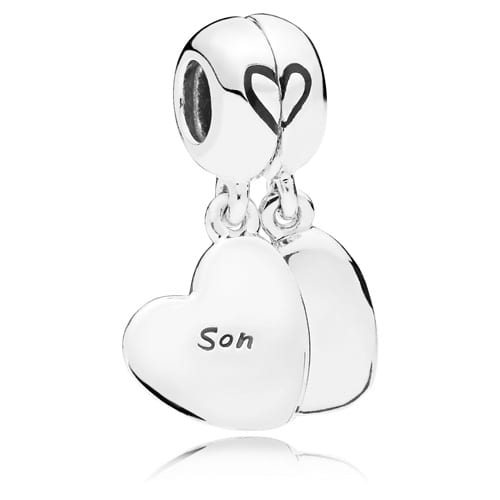 Mother & Son Love Pendant Charm