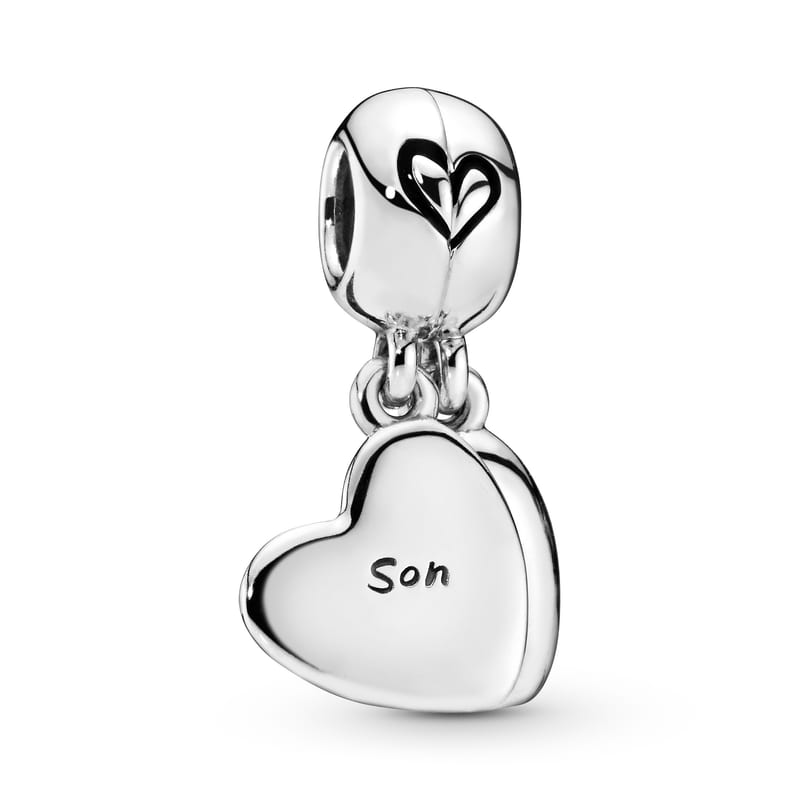 Mother & Son Love Pendant Charm