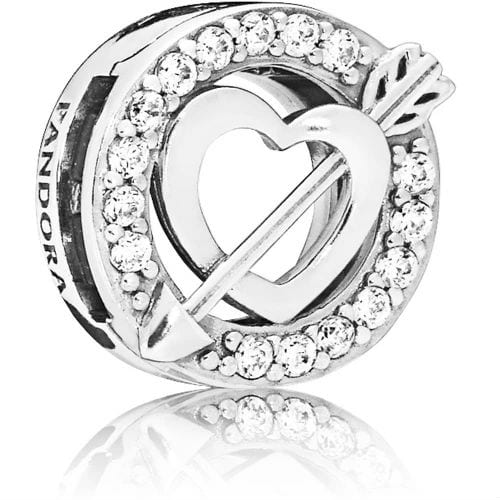 Asymmetric Heart & Arrow Clip