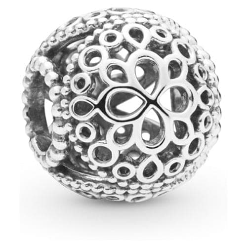 Pandora Silver Openwork Flower Charm 797853 — Foto 1 von 1