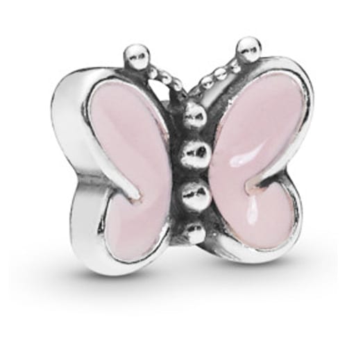 Pink Butterfly Petite Charm