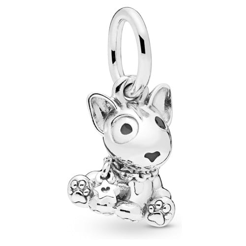 Bull Terrier Dog Pendant Charm