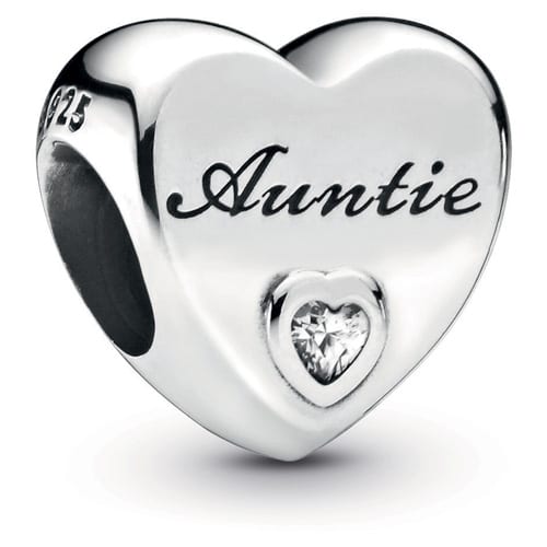Auntie's Love Heart Charm