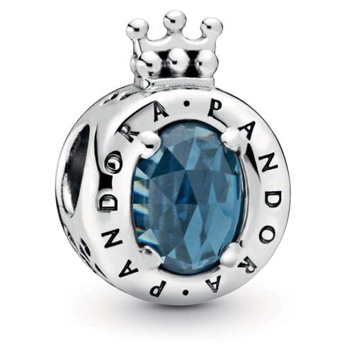 Pandora Blue Sparkling Crown O Charm 798266NMB 798266 — photo 1 of 1