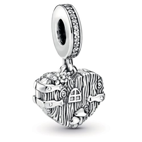Home Sweet Heart Pendant Charm