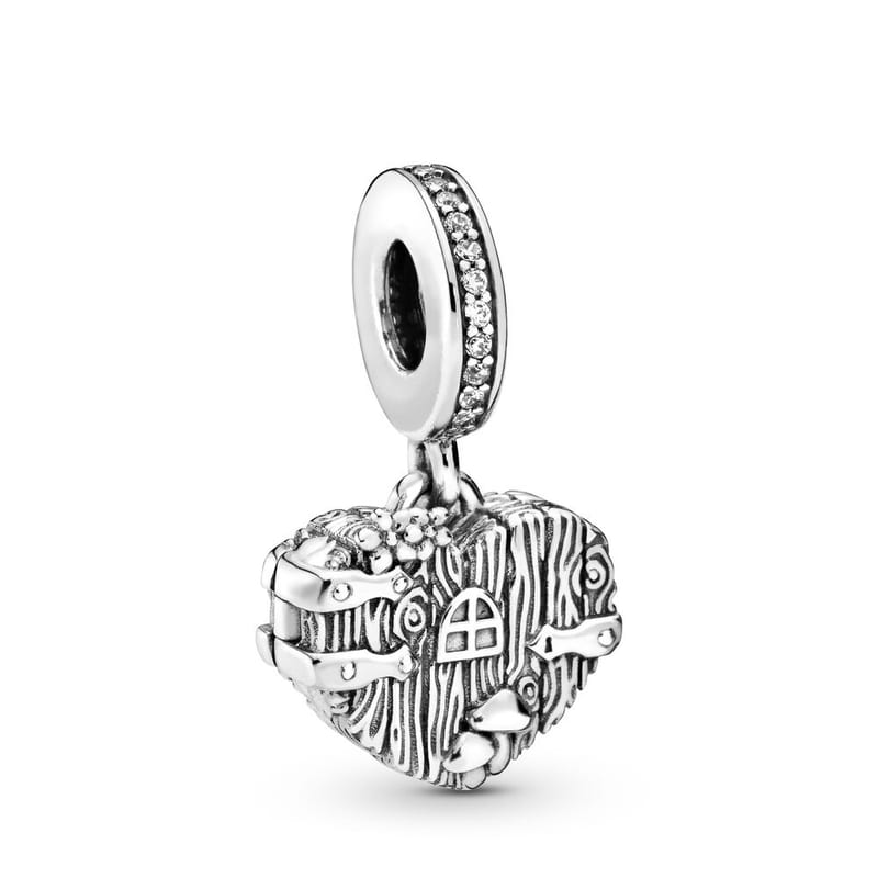 Home Sweet Heart Pendant Charm