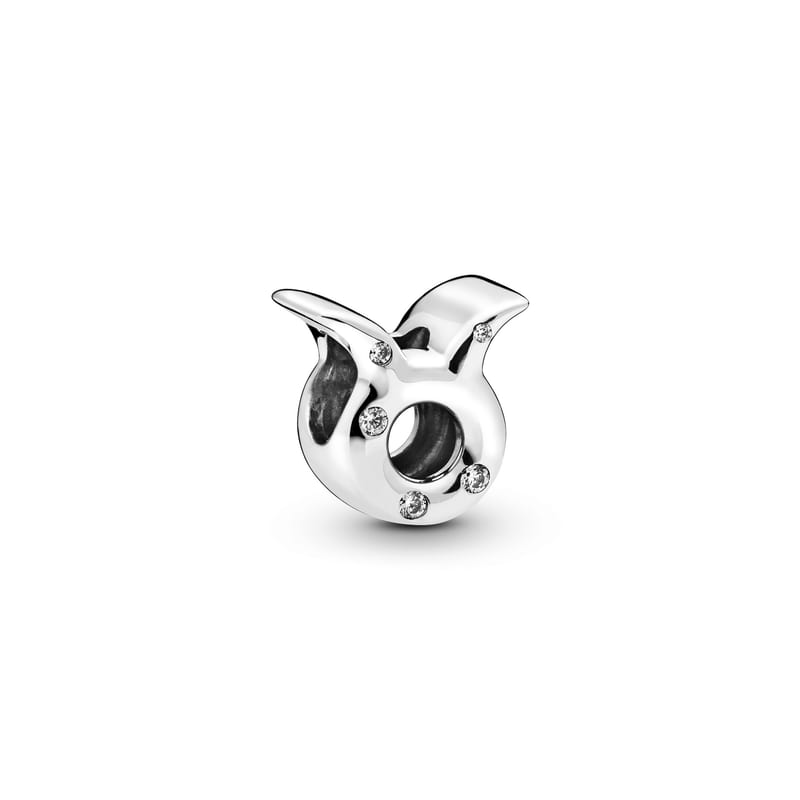 Sparkling Taurus Zodiac Charm