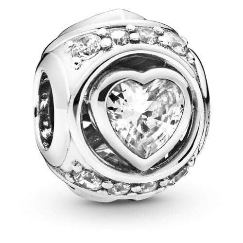 Pandora Elevated Heart Charm 798464C01 798464 — Foto 1 von 1