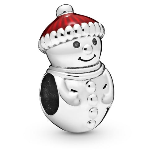 Snowman & Santa Hat Charm