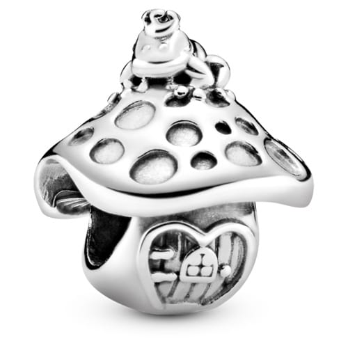 Mushroom & Frog Charm