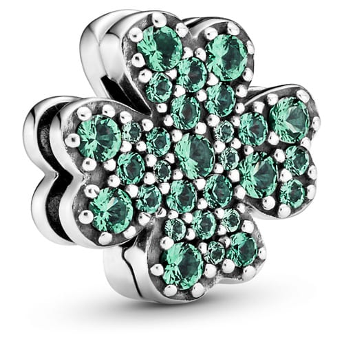 Pavé Four Leaf Clover Clip