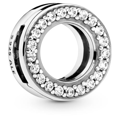 Circle of Pavé Clip