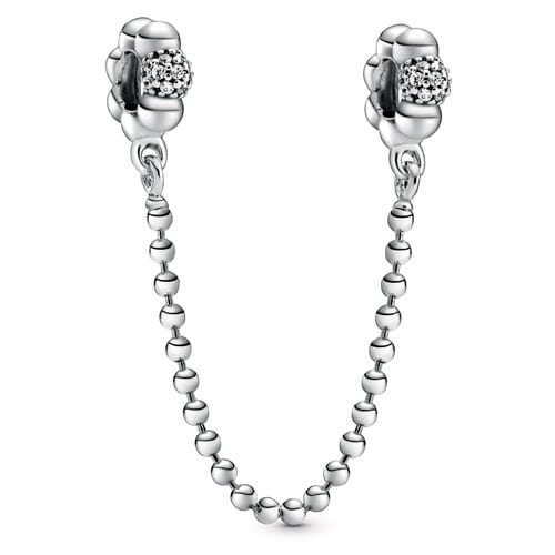 Beads & Pavé Safety Chain