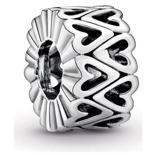 Pandora Openwork Freehand Heart Spacer Charm 798694C00 798694 — photo 1 of 1