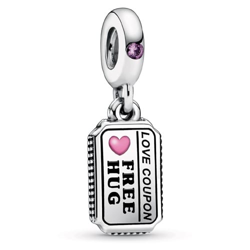 Love Coupon Dangle Charm
