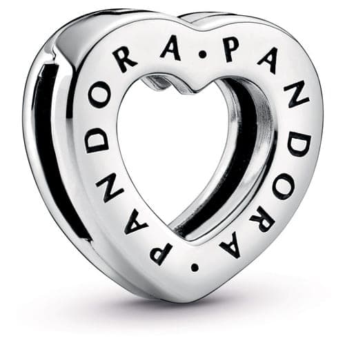 Pandora Logo Heart Clip 798741C00 798741 — Foto 1 von 1