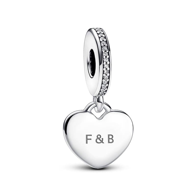 Pandora Engravable Heart Tag Dangle Charm 798761C01 798761 — photo 1 of 1
